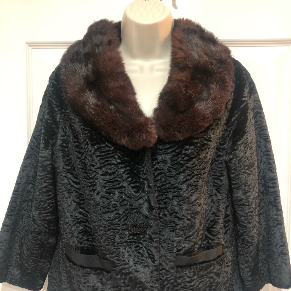 Peck & Peck Persian Lamb Vintage Coat! - Picture 4 of 15
